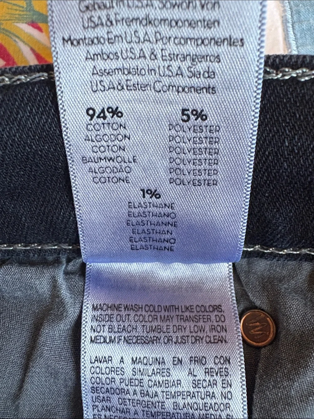 MOTHER The Rascal Straight Leg Jeans 28 - Picture 8 of 8